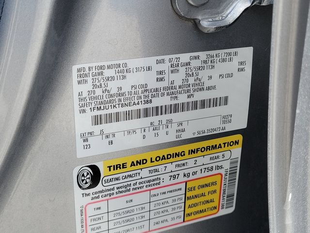 Certified 2022 Ford Expedition Limited RWD image 35
