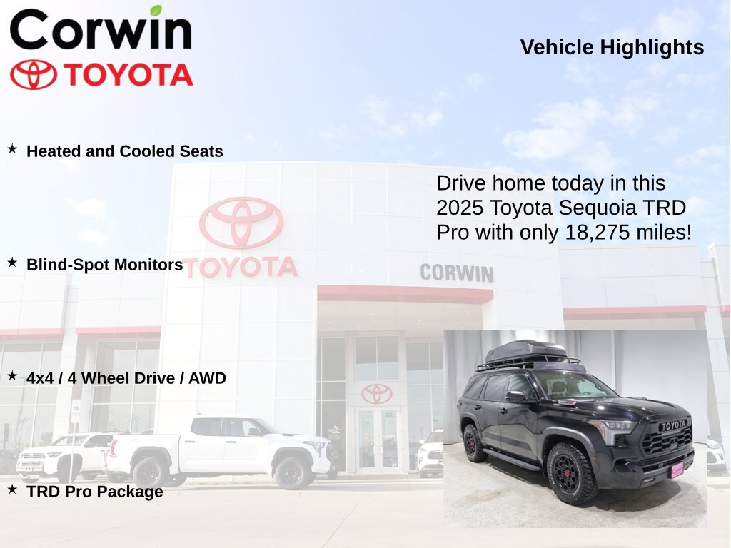 Used 2025 Toyota Sequoia TRD Pro AWD/4WD image 6