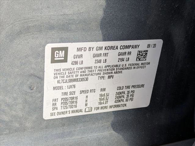 Used 2021 Chevrolet Trax LT w/ LT Convenience Package image 24