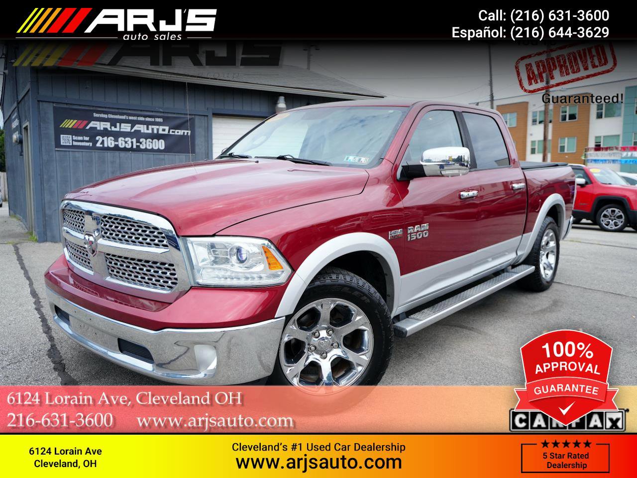 Used 2014 RAM 1500 Laramie w/ Convenience Group