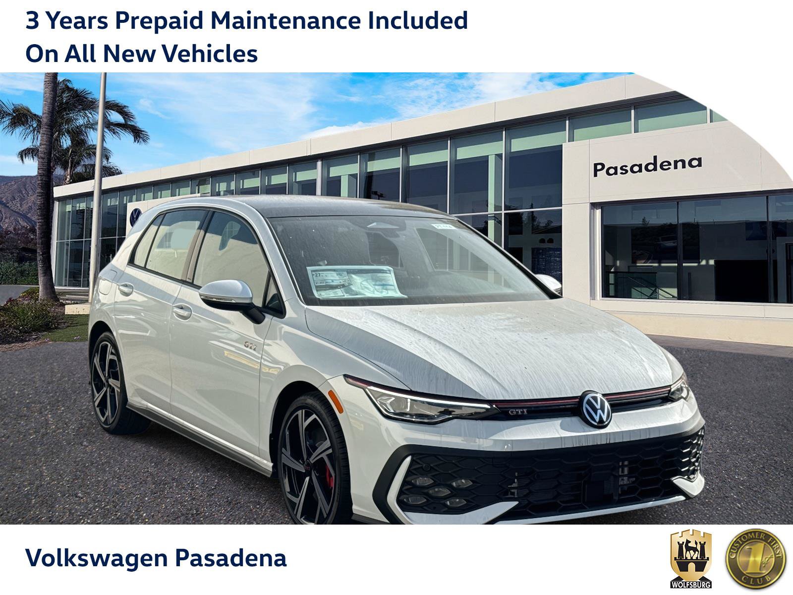 New 2026 Volkswagen GTI SE FWD image 1