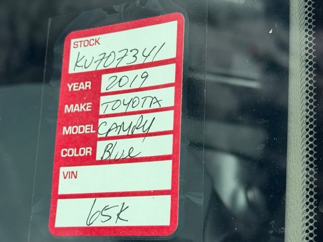 Used 2019 Toyota Camry LE FWD image 10