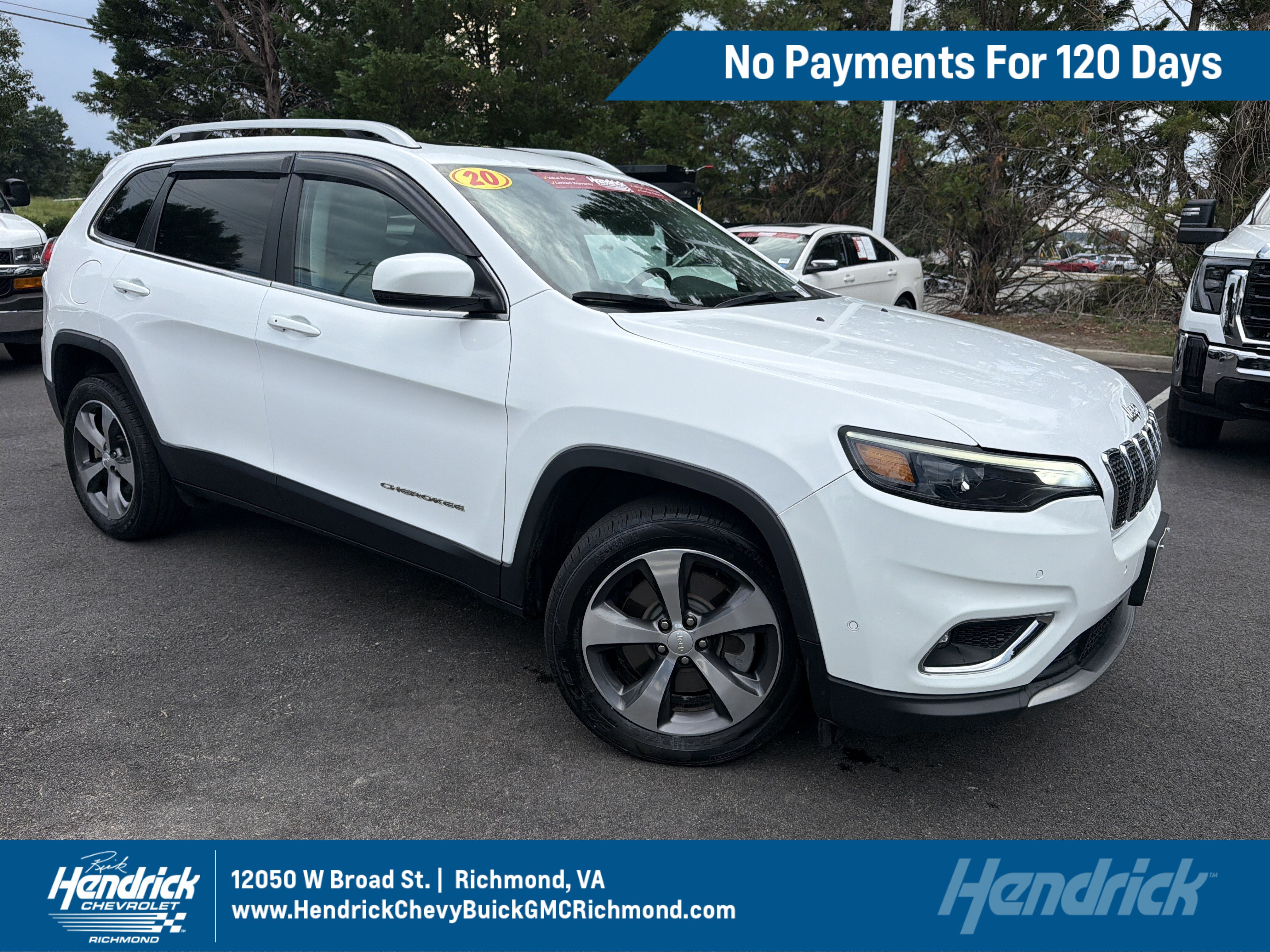 Used 2020 Jeep Cherokee Limited w/ Technology Group