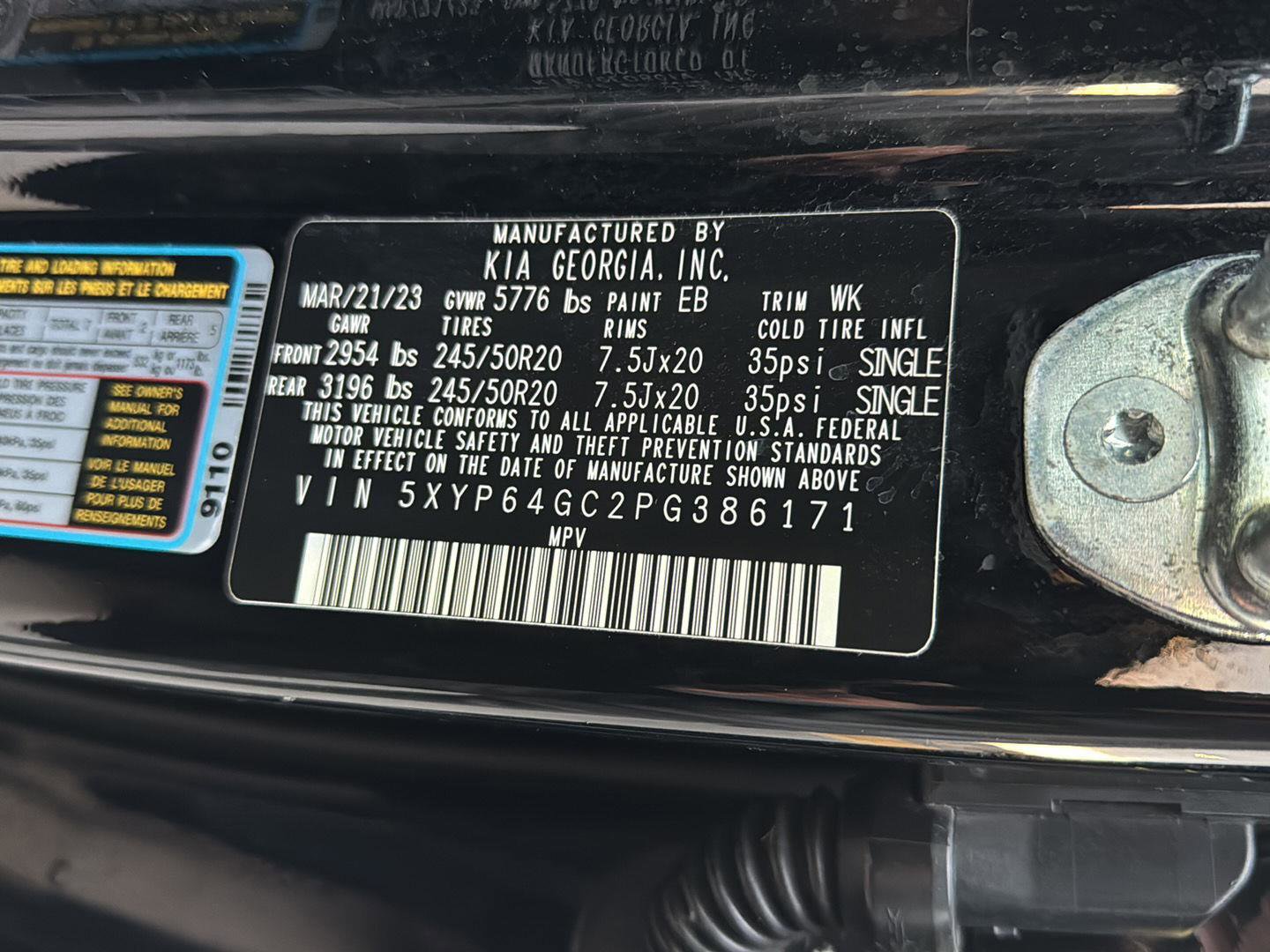 Used 2023 Kia Telluride S w/ S Sunroof Package image 38