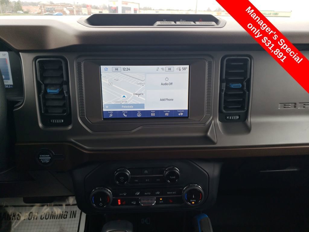 Used 2022 Ford Bronco Outer Banks AWD/4WD image 17
