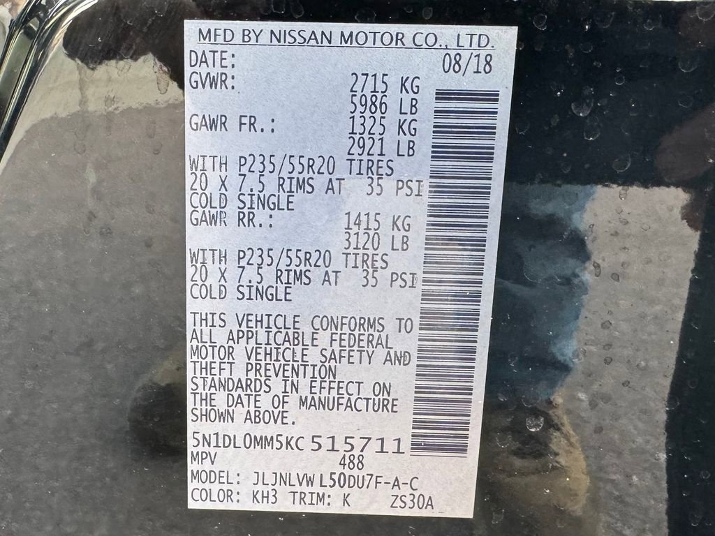 Used 2019 INFINITI QX60 Luxe w/ Limited Package image 14