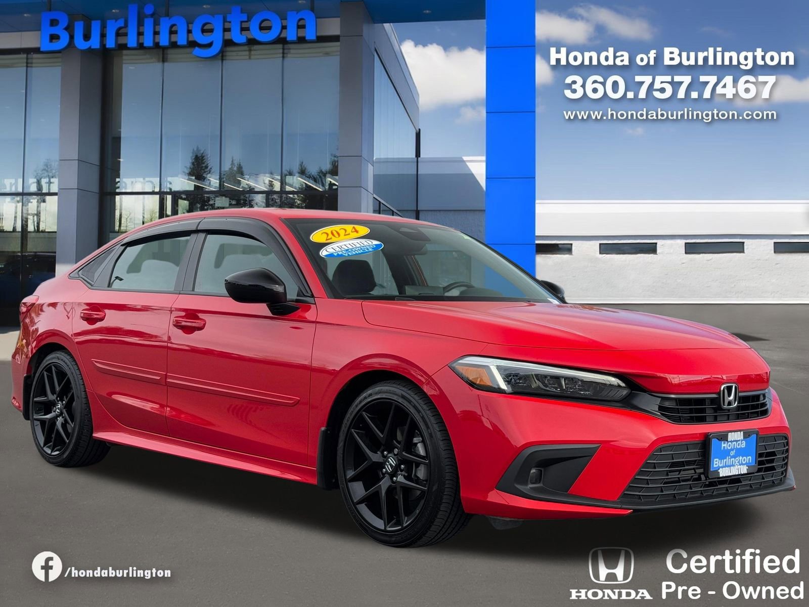 Certified 2024 Honda Civic Sport image 10