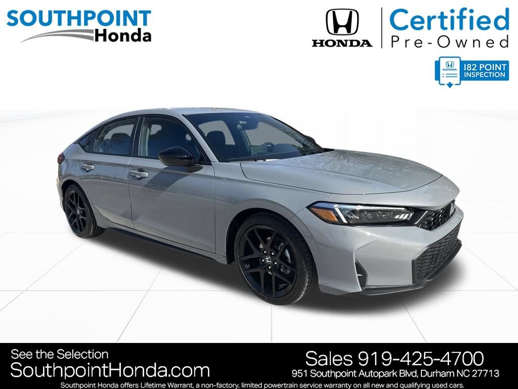 Certified 2026 Honda Civic Sport