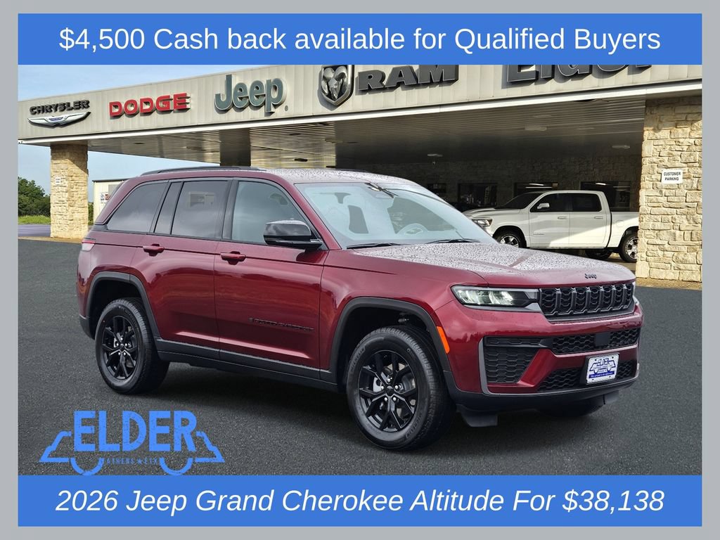 New 2026 Jeep Grand Cherokee Altitude