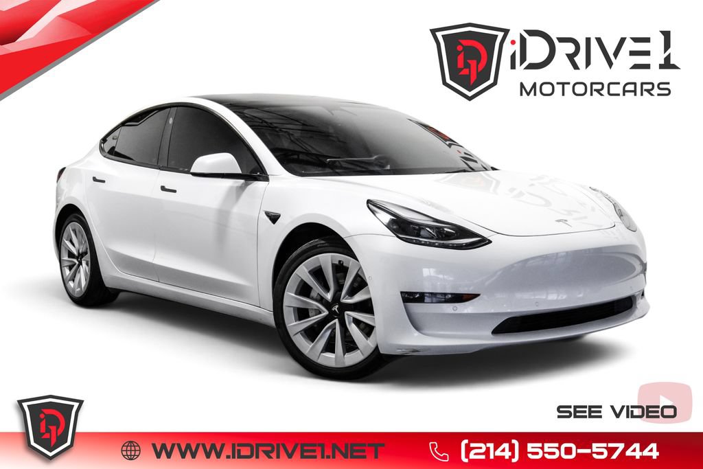 Used 2022 Tesla Model 3 Long Range AWD/4WD image 1