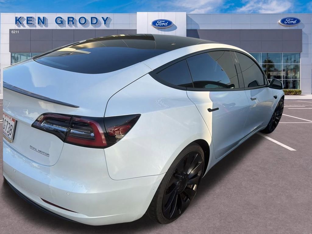 Used 2021 Tesla Model 3 Performance AWD/4WD image 10