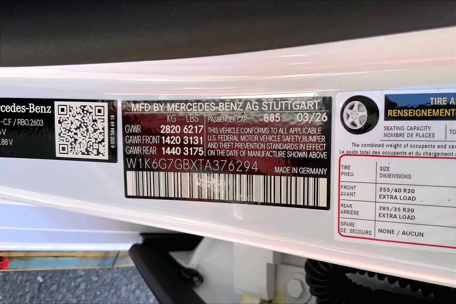 New 2026 Mercedes-Benz S 580 4MATIC Sedan image 25