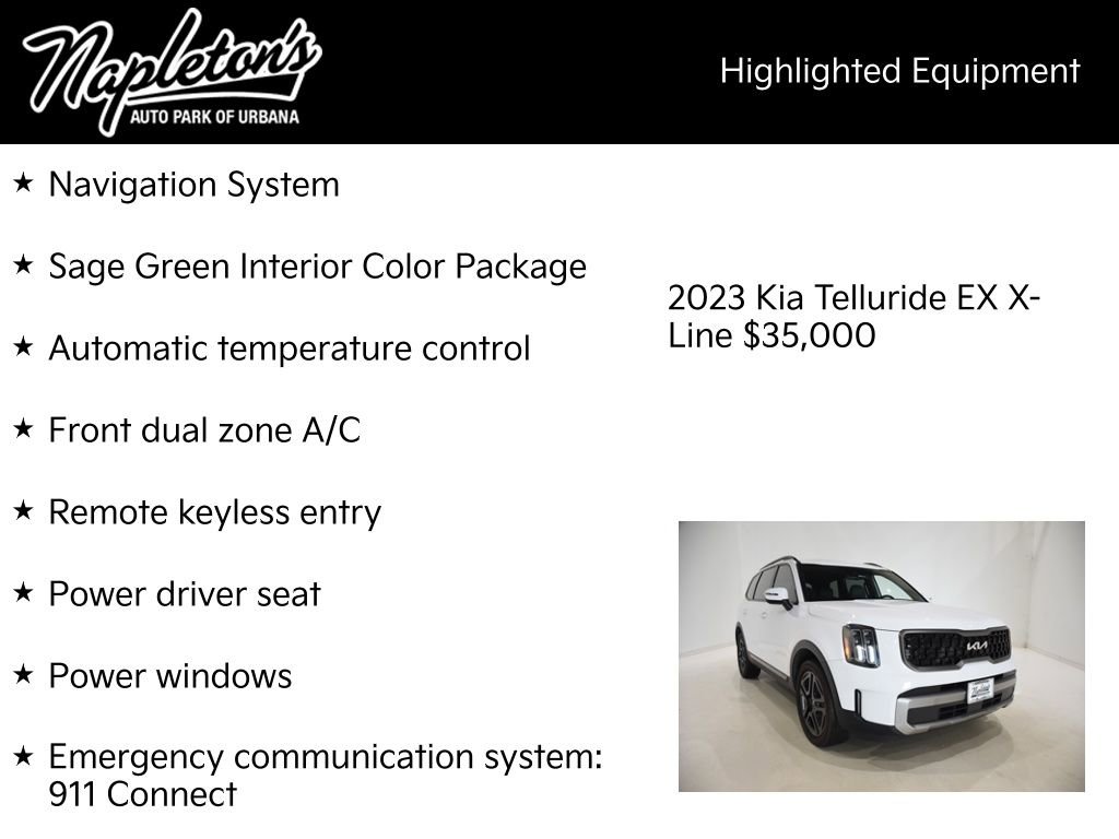 Certified 2023 Kia Telluride EX X-Line image 15