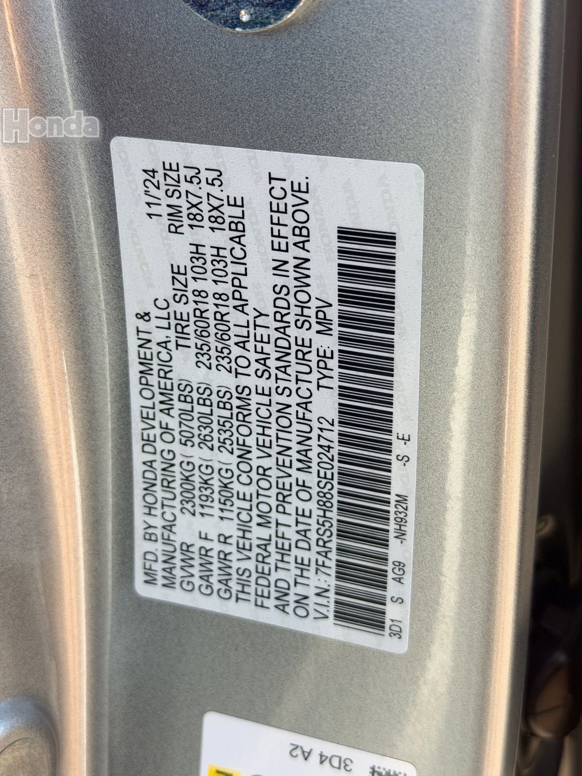 Certified 2025 Honda CR-V Sport-L image 32