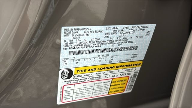 New 2026 Ford Expedition Tremor AWD/4WD image 35