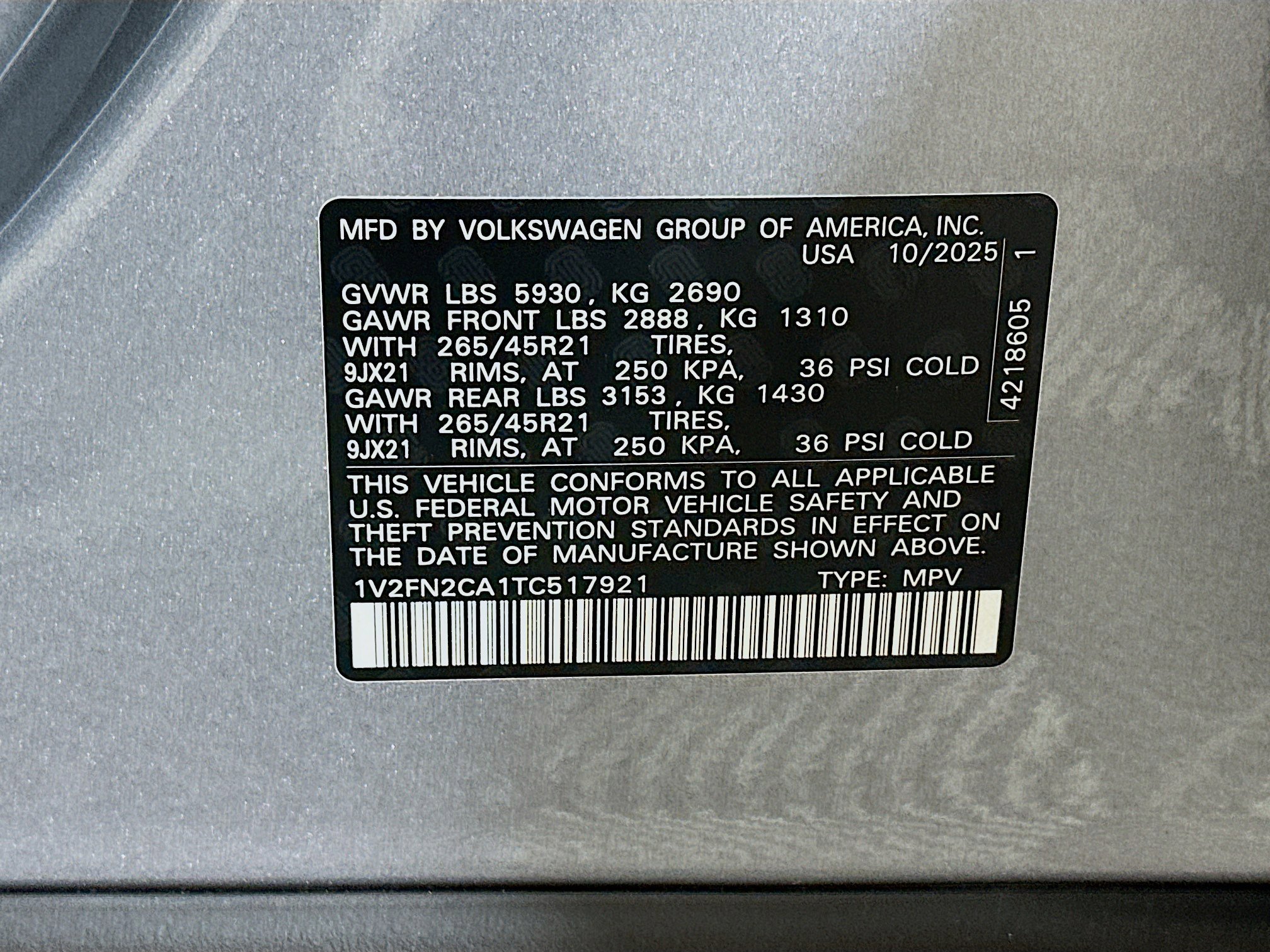 New 2026 Volkswagen Atlas SEL Premium R-Line image 34