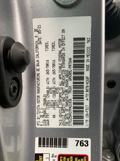 Used 2021 Toyota Tacoma TRD Off-Road w/ Technology Package image 22