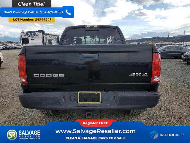 Used 2002 Dodge Ram 1500 Truck 4x4 Quad Cab image 8