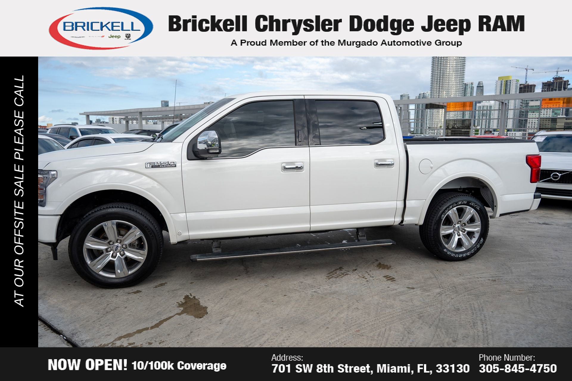 Used 2020 Ford F150 Platinum w/ Equipment Group 701A Luxury image 8