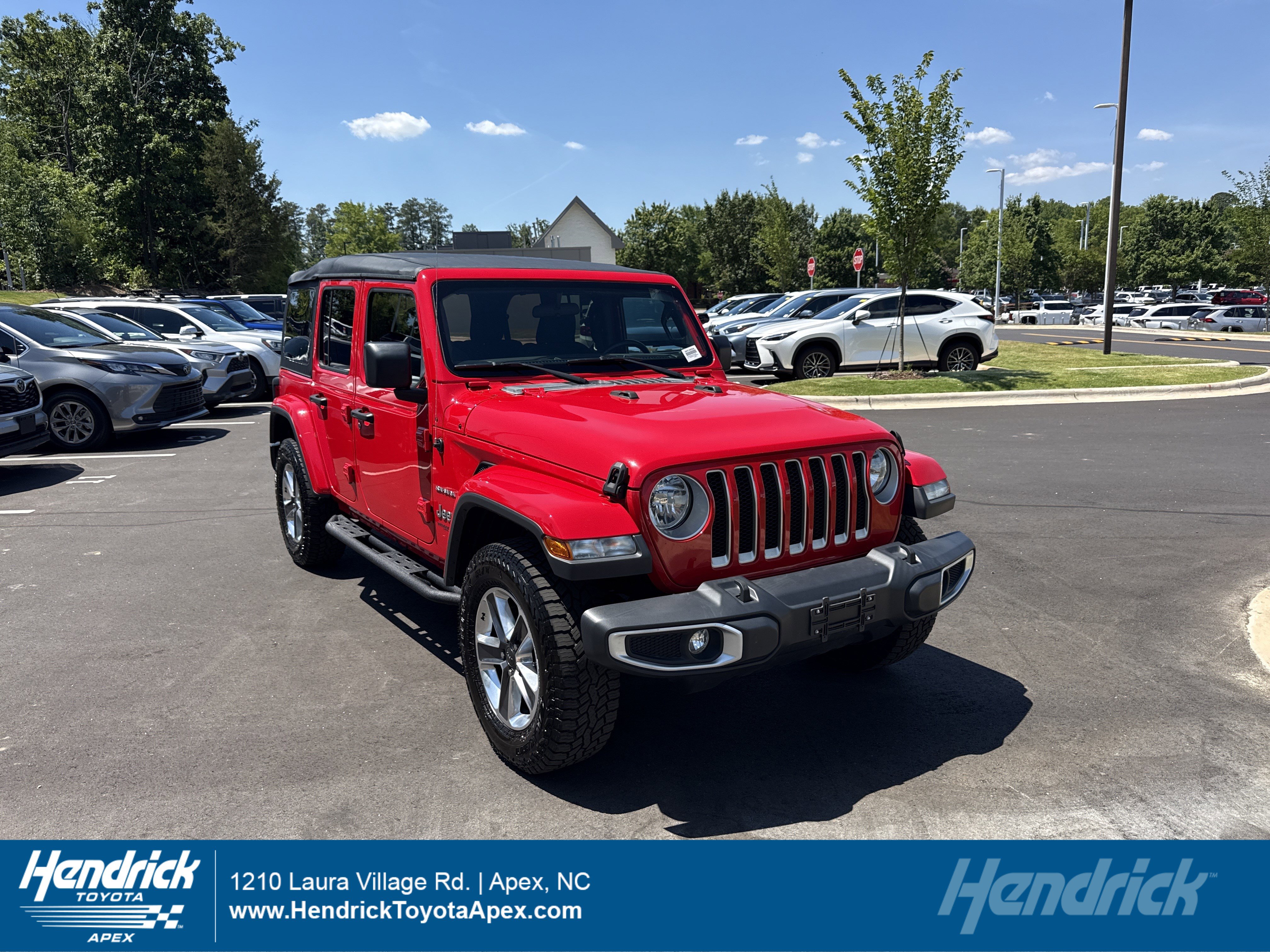 Used 2020 Jeep Wrangler Unlimited Sahara AWD/4WD image 1