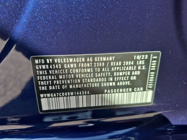 Used 2024 Volkswagen GTI S FWD image 23