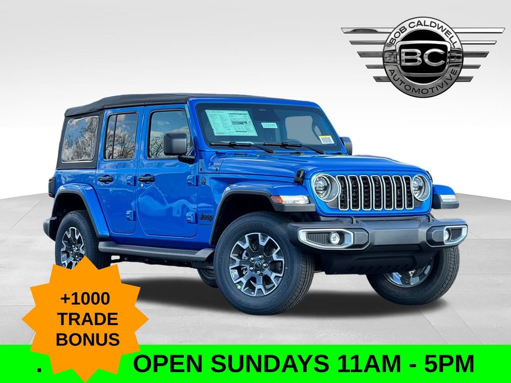 New 2026 Jeep Wrangler Unlimited Sahara