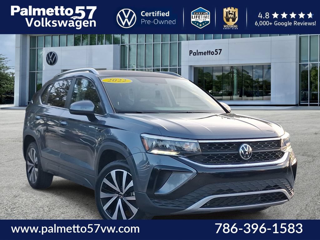 Certified 2022 Volkswagen Taos SE FWD image 1