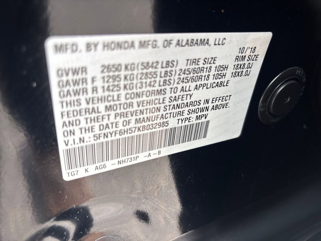 Used 2019 Honda Pilot EX-L image 34