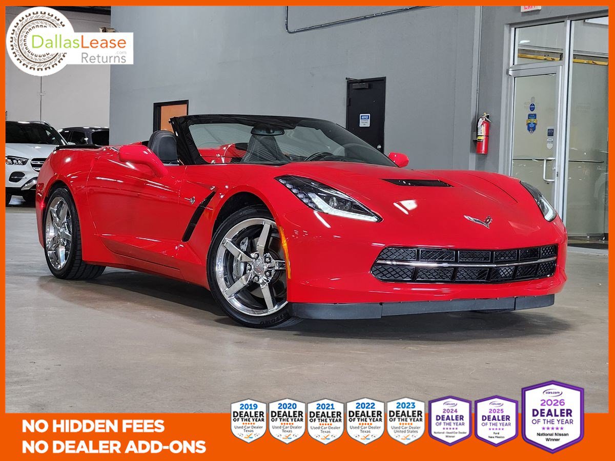 Used 2015 Chevrolet Corvette Stingray Convertible w/ 3LT Preferred Equipment Group RWD image 1
