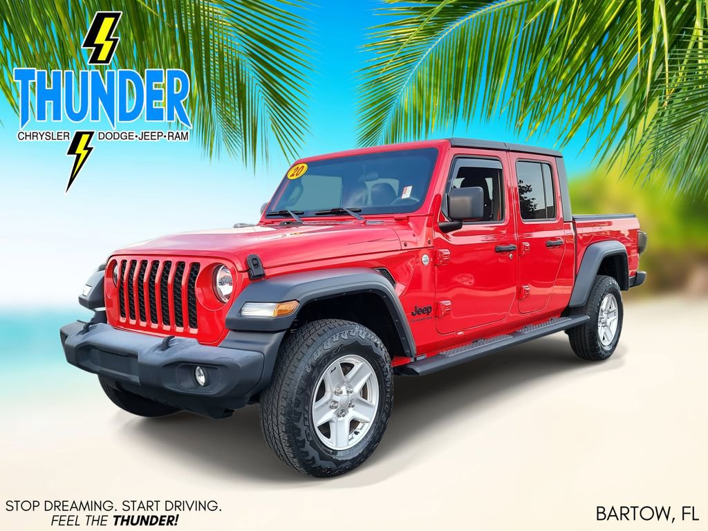 Certified 2020 Jeep Gladiator Sport w/ Quick Order Package 24S image 2