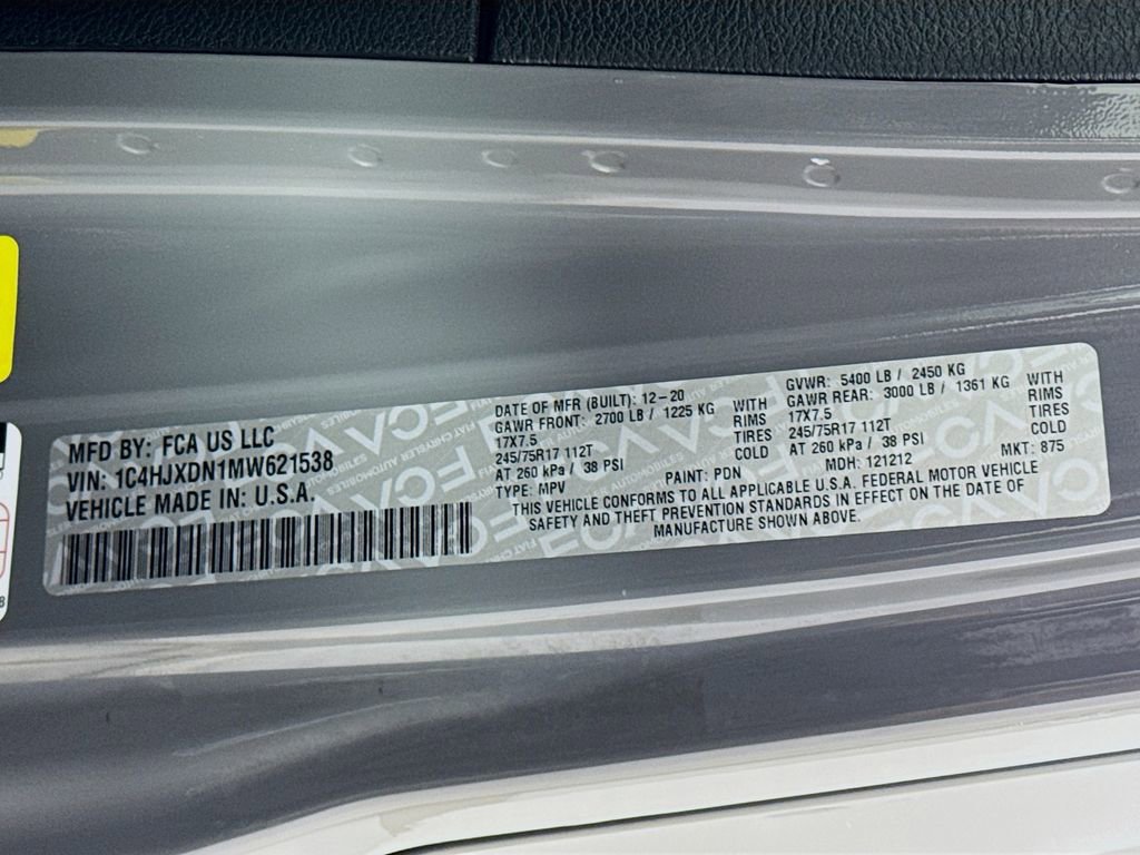 Used 2021 Jeep Wrangler Unlimited Sport image 34