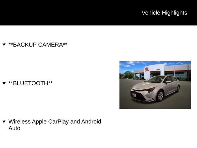 Used 2024 Toyota Corolla LE image 2