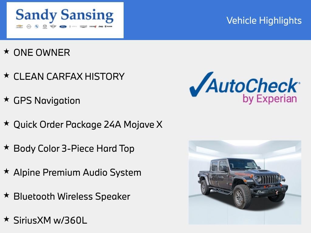 Used 2025 Jeep Gladiator Mojave image 7