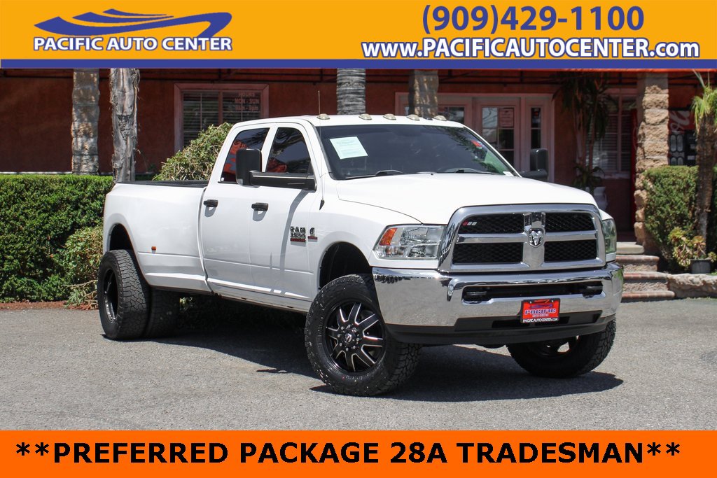 Used 2018 RAM 3500 Tradesman w/ Chrome Appearance Group