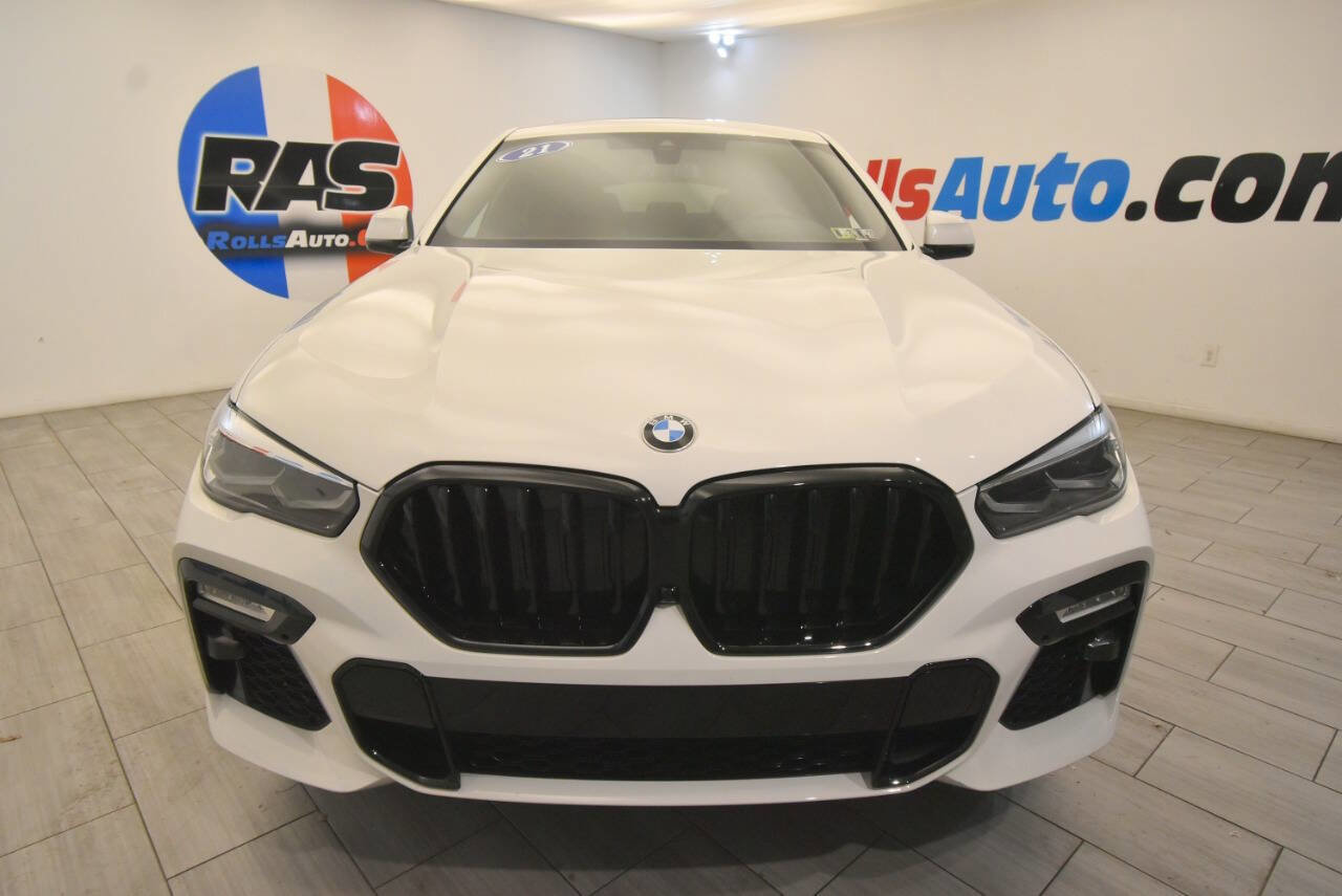 Used 2021 BMW X6 M50i w/ Premium Package image 8