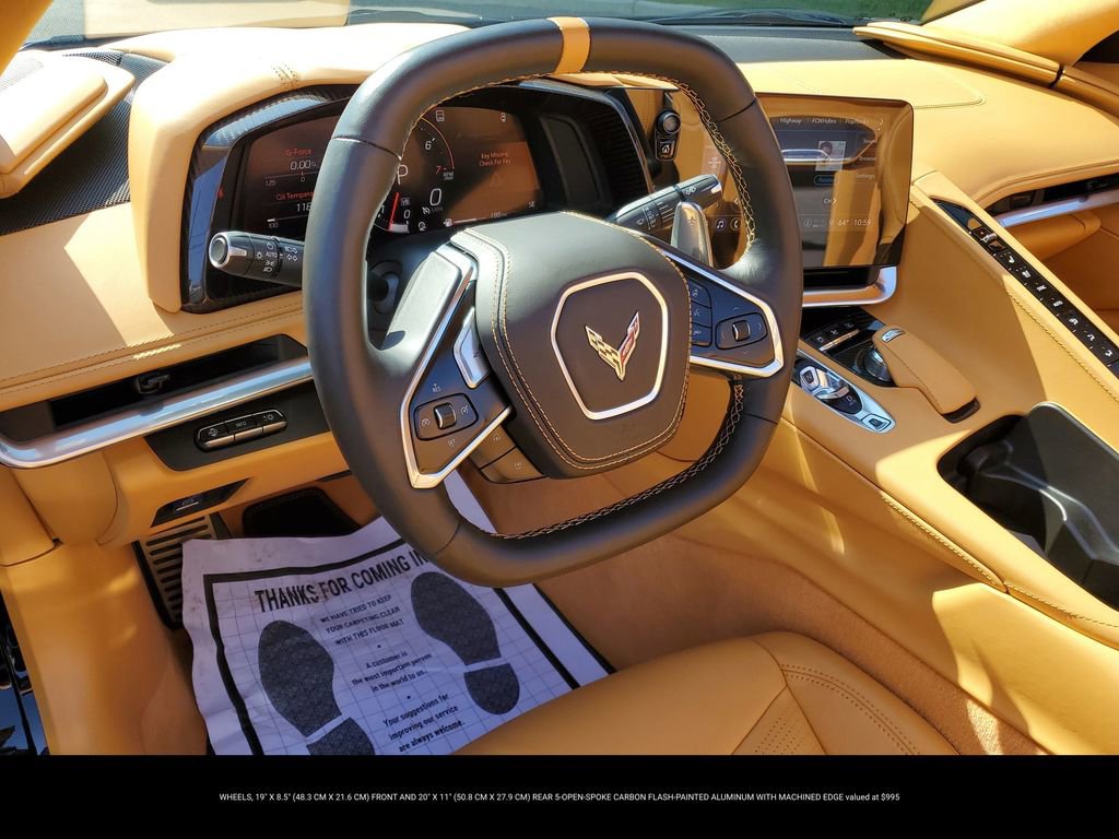 Certified 2021 Chevrolet Corvette Stingray Premium Conv w/ Z51 Performance Package RWD image 9