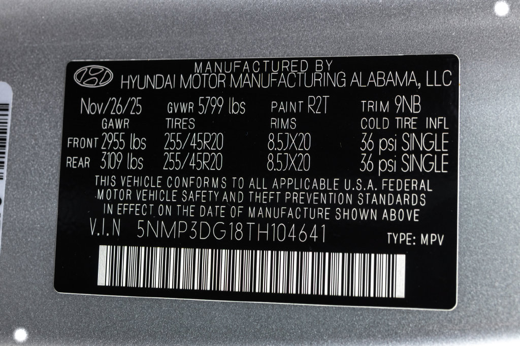 New 2026 Hyundai Santa Fe Limited AWD/4WD image 47