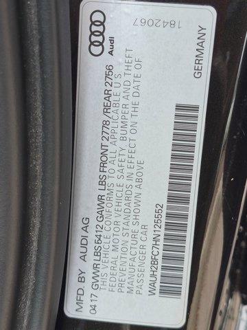 Used 2017 Audi A6 3.0T Prestige w/ Prestige Package image 15