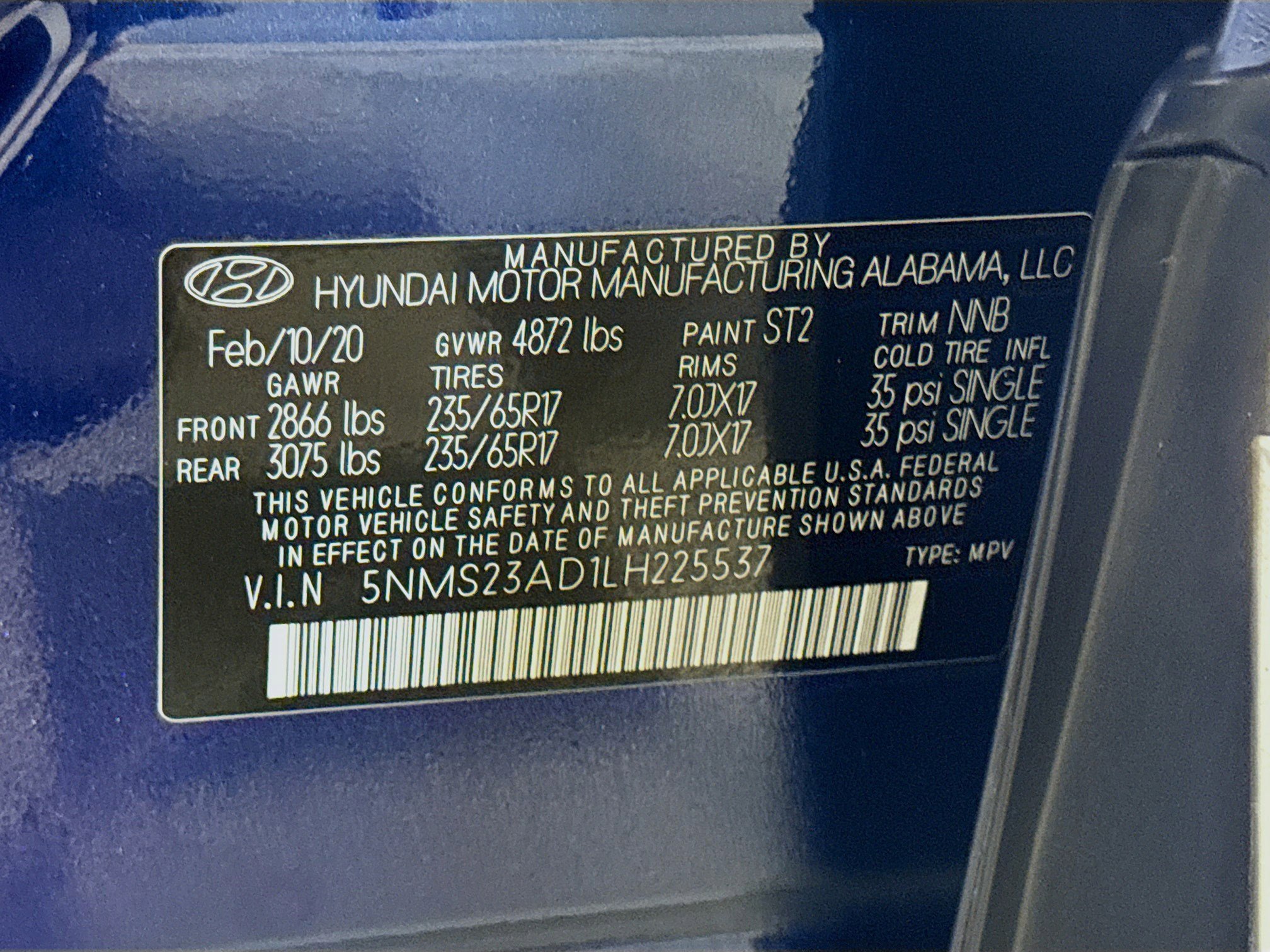 Used 2020 Hyundai Santa Fe SE image 36