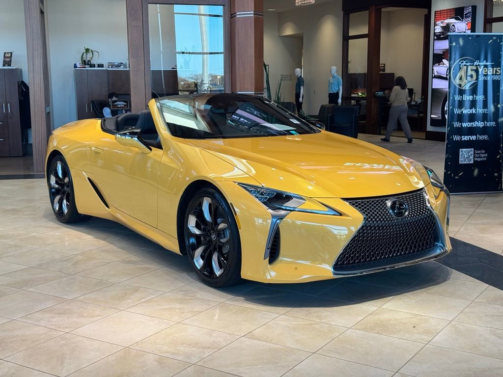 Certified 2024 Lexus LC 500 Convertible image 2