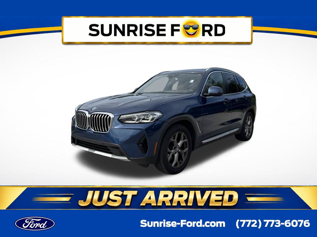 Used 2022 BMW X3 sDrive30i w/ Premium Package 2