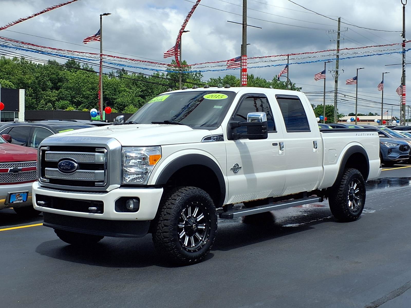 Used 2015 Ford F350 Platinum w/ Snow Plow Prep Package AWD/4WD image 1
