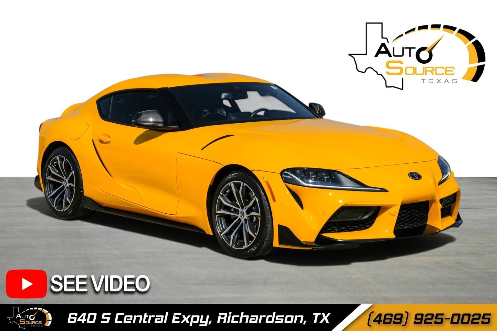 Used 2021 Toyota Supra w/ Safety & Technology Package