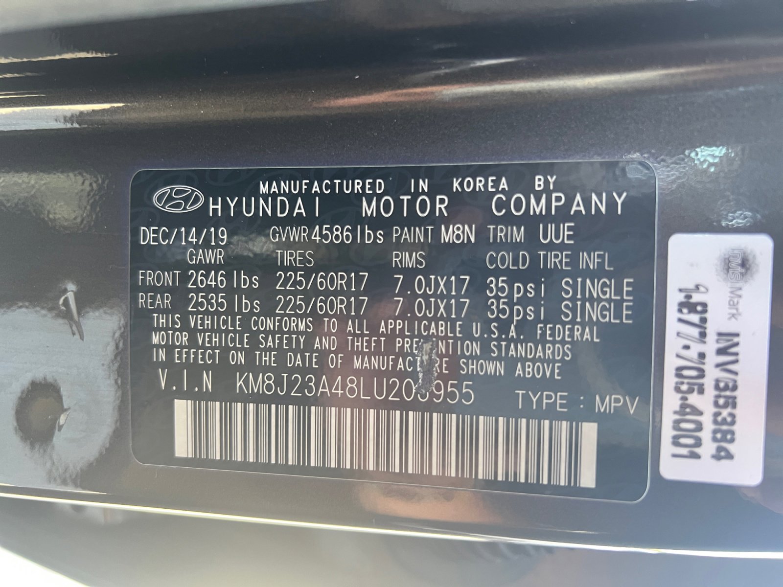 Used 2020 Hyundai Tucson SE FWD image 16