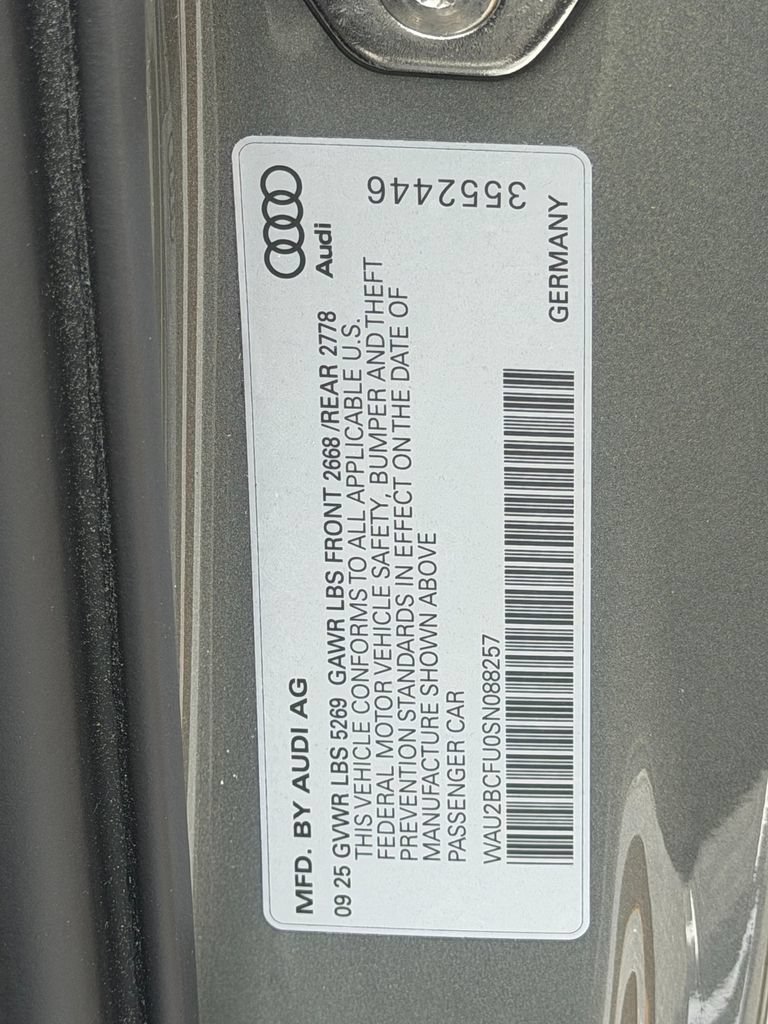 Certified 2025 Audi A5 2.0T Premium w/ Premium Plus AWD/4WD image 9