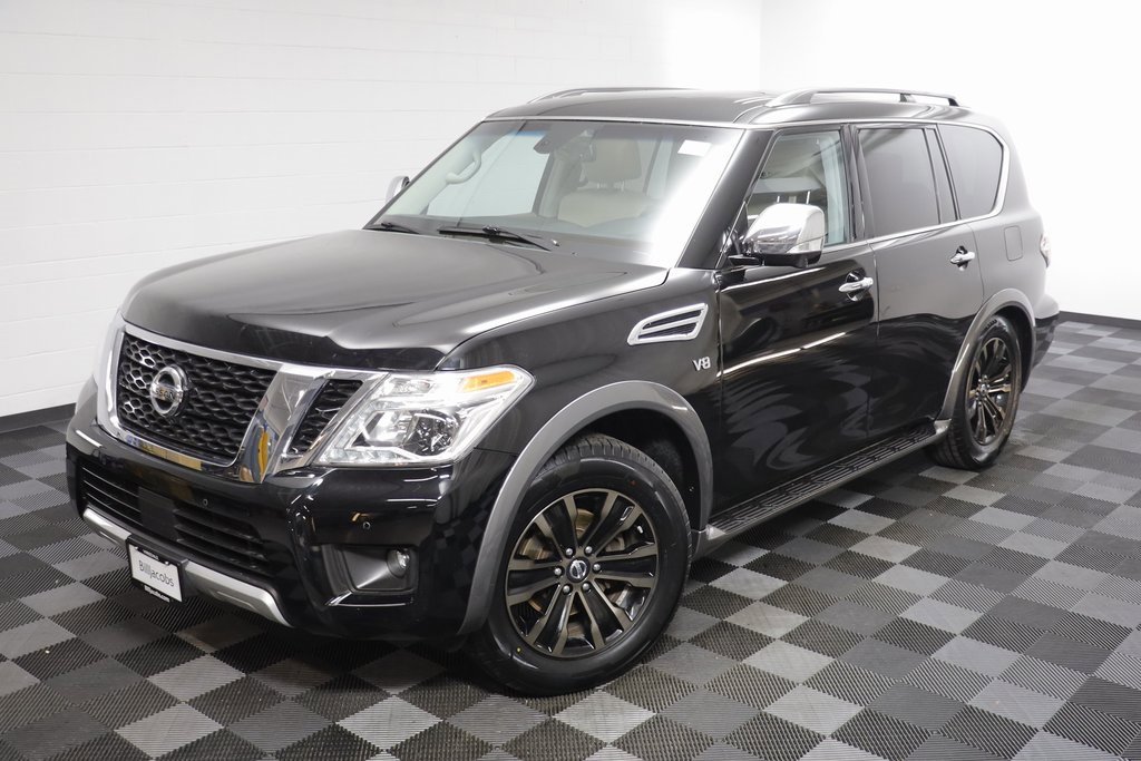 Used 2017 Nissan Armada Platinum w/ Interior Lighting Package image 2