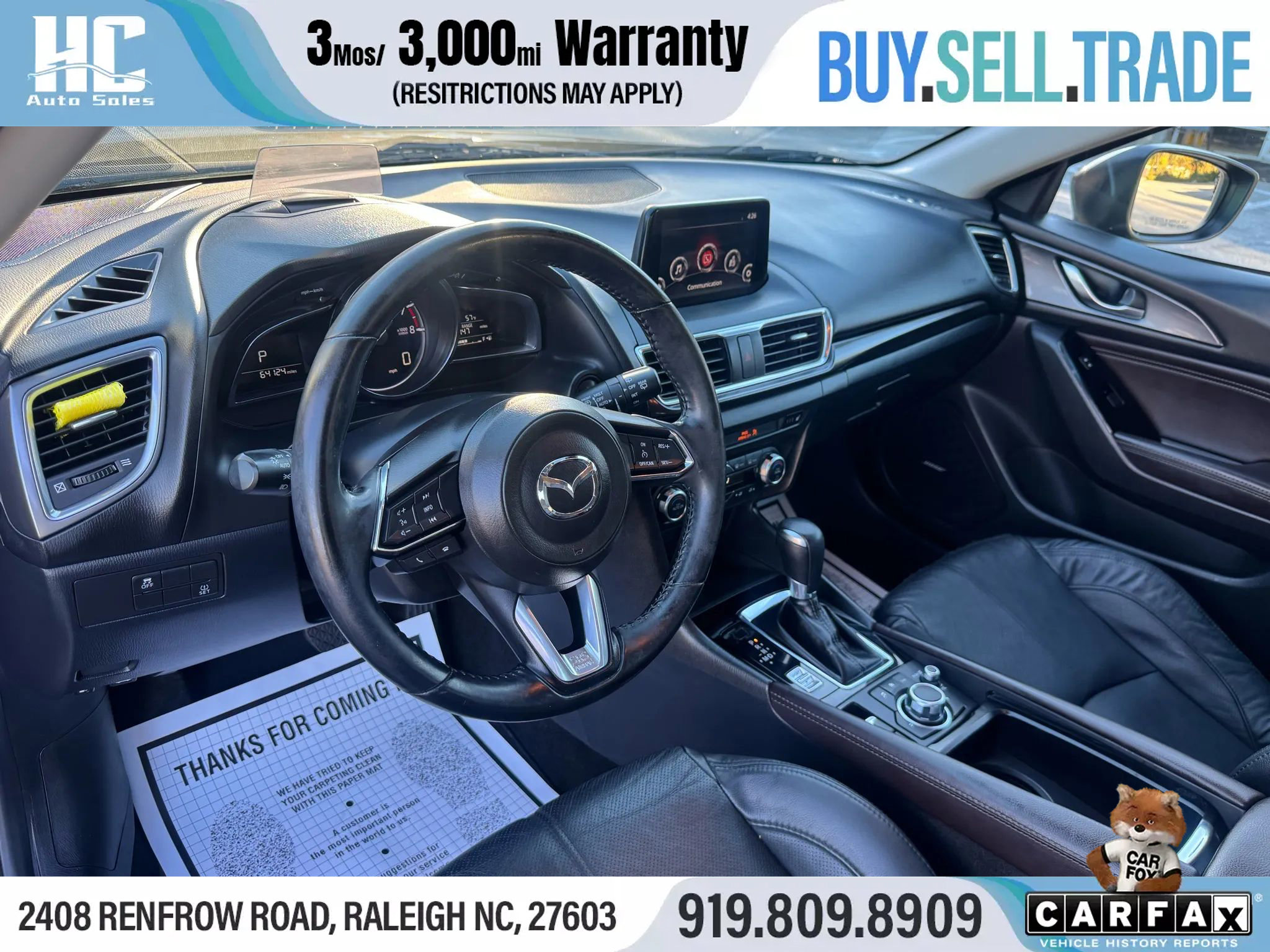 Used 2018 MAZDA MAZDA3 Grand Touring image 13