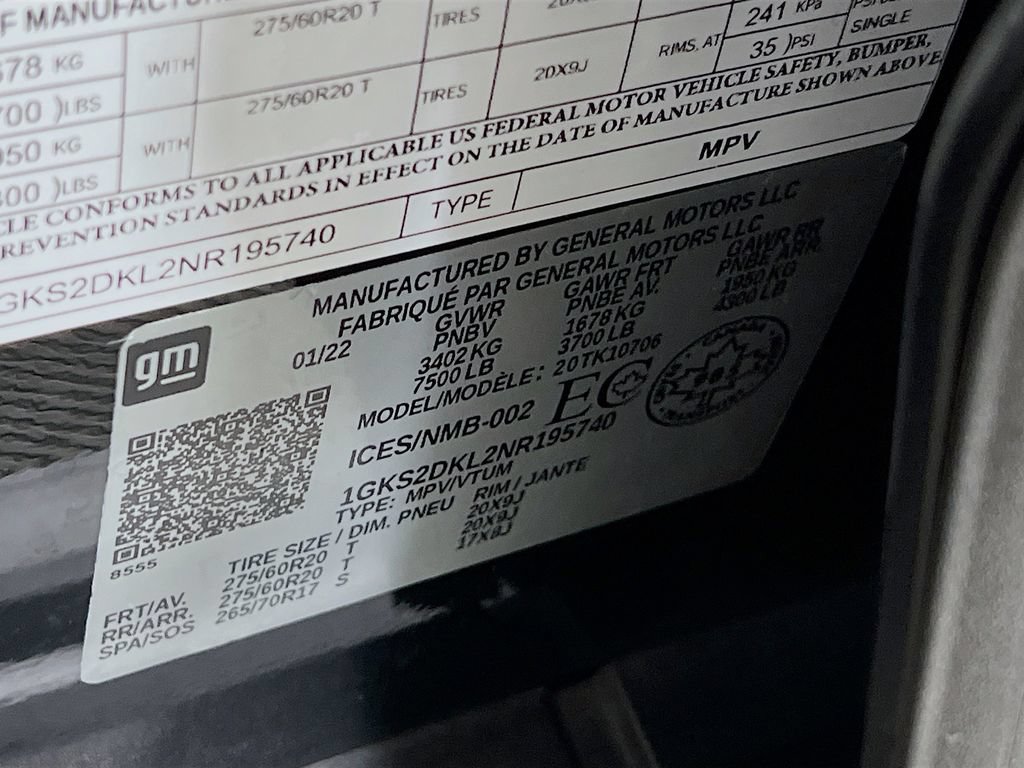 Certified 2022 GMC Yukon Denali AWD/4WD image 34
