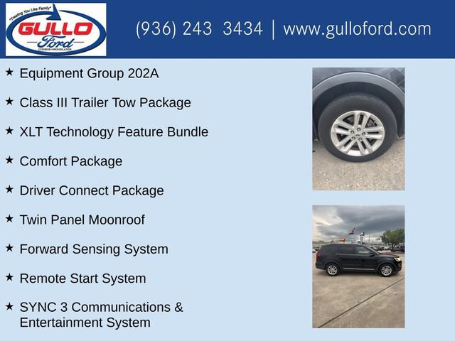 Used 2017 Ford Explorer XLT w/ Equipment Group 202A FWD image 10
