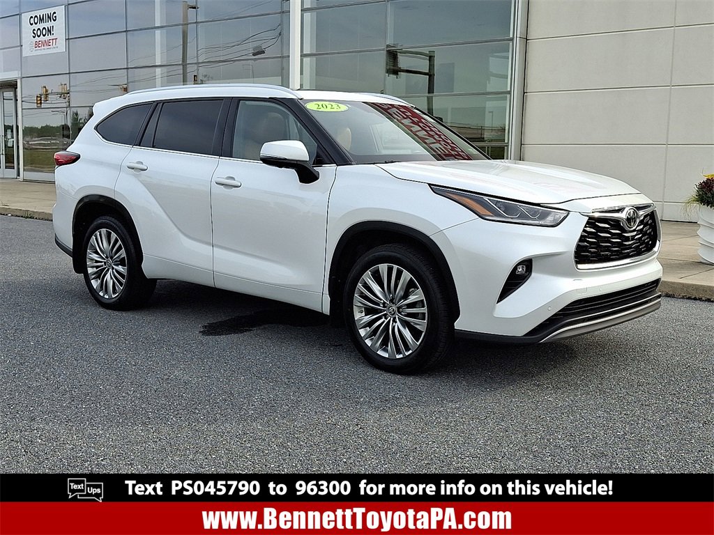 Used 2023 Toyota Highlander Platinum